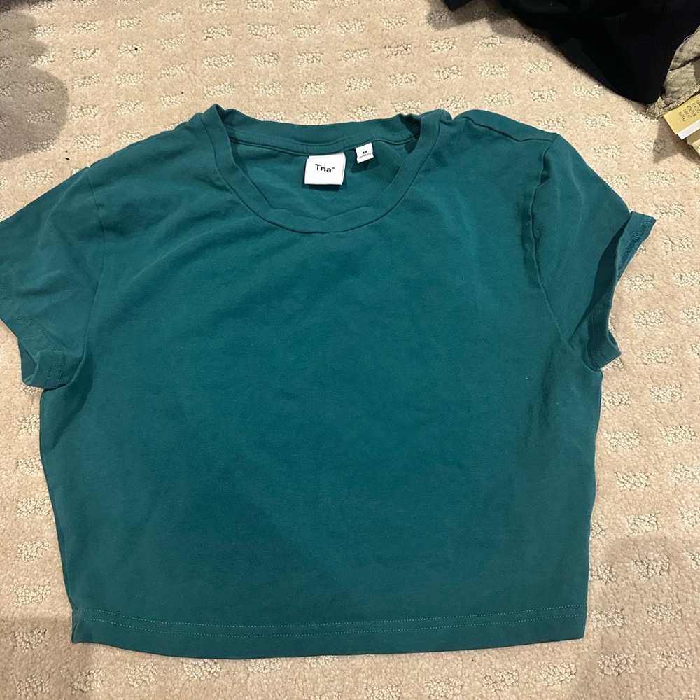 TNA Teal Short Sleeve Tee
